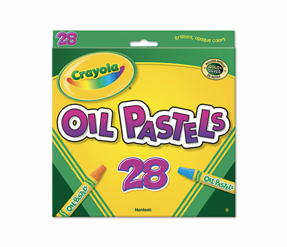 CYO524628 Oil Pastels,28-Color Set, Assorted, 28/Pack By BINNEY & SMITH / CRAYOLA