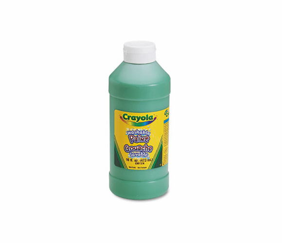 CYO542016044 Washable Paint, Green, 16 oz By BINNEY & SMITH / CRAYOLA