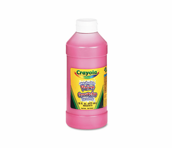 CYO542016069 Washable Paint, Magenta, 16 oz By BINNEY & SMITH / CRAYOLA