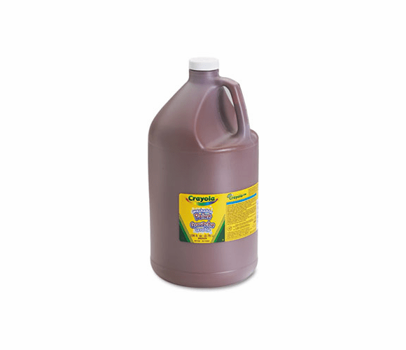 CYO542128007 Washable Paint, Brown, 1 gal By BINNEY & SMITH / CRAYOLA