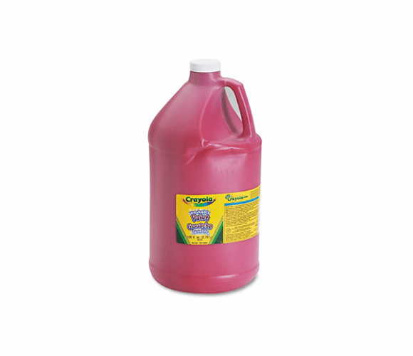CYO542128038 Washable Paint, Red, 1 gal By BINNEY & SMITH / CRAYOLA