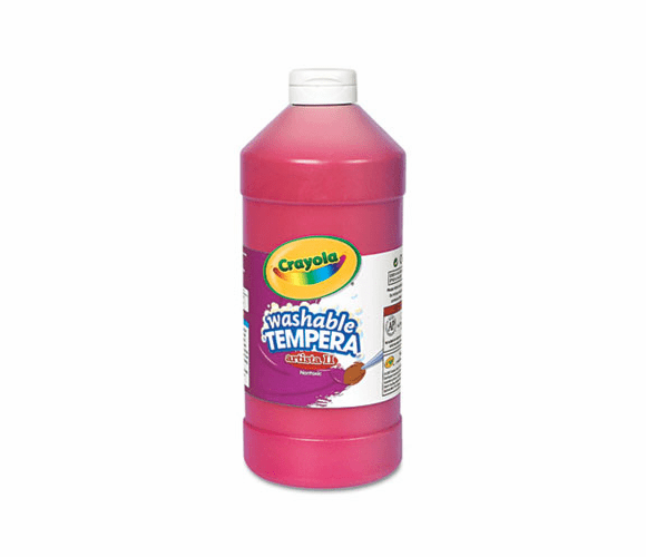 CYO543132038 Artista II Washable Tempera Paint, Red, 32 oz By BINNEY & SMITH / CRAYOLA