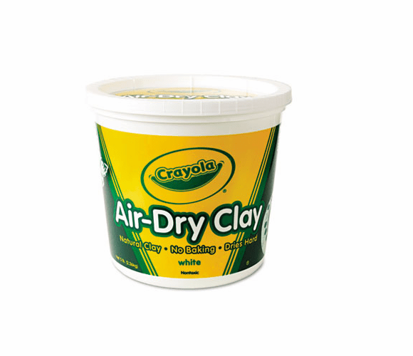 CYO575055 Air-Dry Clay, White, 5 lbs By BINNEY & SMITH / CRAYOLA