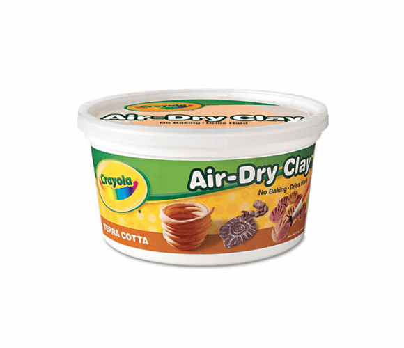 CYO575064 Air-Dry Clay, Terra Cotta, 2 1/2 lbs By BINNEY & SMITH / CRAYOLA
