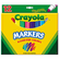 CYO587712 Non-Washable Markers, Broad Point, Classic Colors, 12/Set By BINNEY & SMITH / CRAYOLA