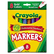 CYO587732 Non-Washable Markers, Broad Point, Bold Colors, 8/Set By BINNEY & SMITH / CRAYOLA
