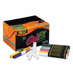 CYO588212 Washable Gel FX Classpack Markers, Eight Assorted Colors, 80/Pack By BINNEY & SMITH / CRAYOLA