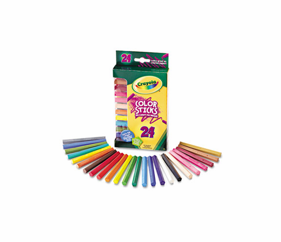 CYO682324 Woodless Color Pencils, Assorted, 24/Pack By BINNEY & SMITH / CRAYOLA