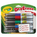 CYO988628 Dry Erase Markers, Chisel Tip, Assorted Colors, 8 Markers/Set By BINNEY & SMITH / CRAYOLA