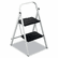 DADD436202 QS2 Quick Step Steel Two-Step Folding Stool, 11-3/4w x 18 Spread x 24-3/4h By LOUISVILLE