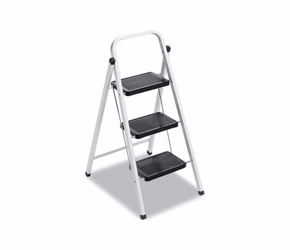 DADL436203 QS3 Quick Step Steel Three-Step Folding Stool, 11-3/4w x 24 1/4 Spread x 36-3/4h By LOUISVILLE