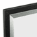DAX3404U1T Metro Series Poster Frame, Wood, 24 x 36, Black/Silver By DAX MANUFACTURING INC.