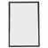 DAX3404U1T Metro Series Poster Frame, Wood, 24 x 36, Black/Silver By DAX MANUFACTURING INC.