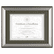 DAXN15783ST Photo Frame, Easel Back, Desk/Wall, Wood, 11 x 14, Charcoal/Nickel-Tone By DAX MANUFACTURING INC.
