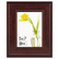 DAXN15787HT Executive Document/Photo Frame, Desk/Wall Mount, Wood, 5 x 7, Mahogany By DAX MANUFACTURING INC.