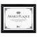 DAXN15908NT Award Plaque, Wood/Acrylic Frame, fits up to 8-1/2 x 11, Black By DAX MANUFACTURING INC.