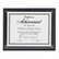 DAXN15908NT Award Plaque, Wood/Acrylic Frame, fits up to 8-1/2 x 11, Black By DAX MANUFACTURING INC.