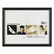 DAXN17981BT Two-Tone Document/Diploma Frame, Wood, 8-1/2 x 11, Black w/Gold Leaf Trim By DAX MANUFACTURING INC.