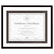DAXN1858N4T Upper West Side Float Frame, Black/Brushed Aluminum, Wood, 8.5 x 11 By DAX MANUFACTURING INC.