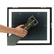 DAXN1858N4T Upper West Side Float Frame, Black/Brushed Aluminum, Wood, 8.5 x 11 By DAX MANUFACTURING INC.