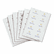 DBL145502 Click-Fold Convex Name Badge Inserts, 3 9/16 x 2 1/8, White, 200/Pack By DURABLE OFFICE PRODUCTS CORP.