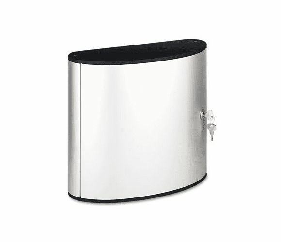 DBL195223 Locking Key Cabinet, 36-Key, Brushed Aluminum, Silver, 11 3/4 x 4 5/8 x 11 By DURABLE OFFICE PRODUCTS CORP.