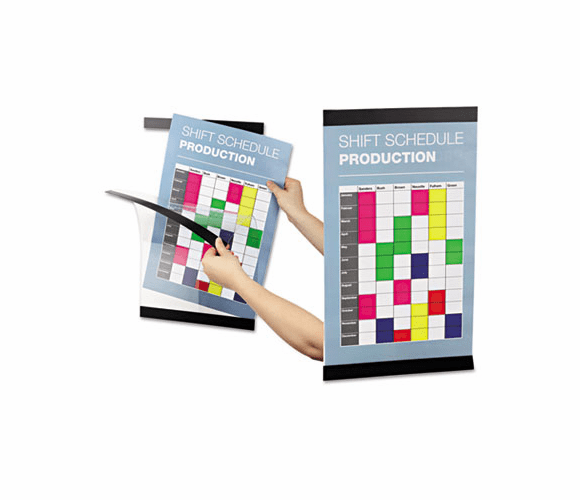 DBL489601 DURAFRAME Sign, 11 x 8 1/2 Insert, Black By DURABLE OFFICE PRODUCTS CORP.