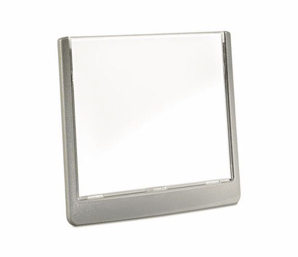 DBL497723 Click Sign Holder For Interior Walls, 6 3/4 x 1/2 x 5 1/8, Graphite By DURABLE OFFICE PRODUCTS CORP.