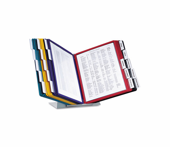 DBL536000 VARIO Reference Desktop System, 10 Panels By DURABLE OFFICE PRODUCTS CORP.