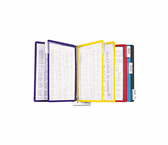 DBL554100 Sherpa Wall-Mount Reference System, 10 Panels, 10 x 4 x 13 1/2 By DURABLE OFFICE PRODUCTS CORP.