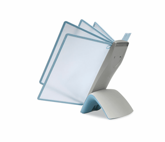 DBL594406 Sherpa Style Desk Reference System, 20 Sheet Capacity, Titanium By DURABLE OFFICE PRODUCTS CORP.