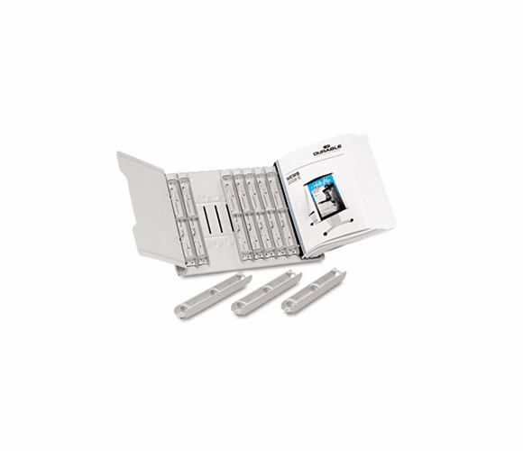 DBL595110 Catalog Display Rack, 12 1-inch Rings, Gray By DURABLE OFFICE PRODUCTS CORP.