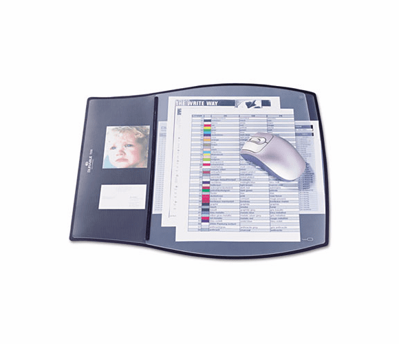 DBL720901 Work Pad, 3 Overlays, 17 1/4 x 15 1/4, Black By DURABLE OFFICE PRODUCTS CORP.