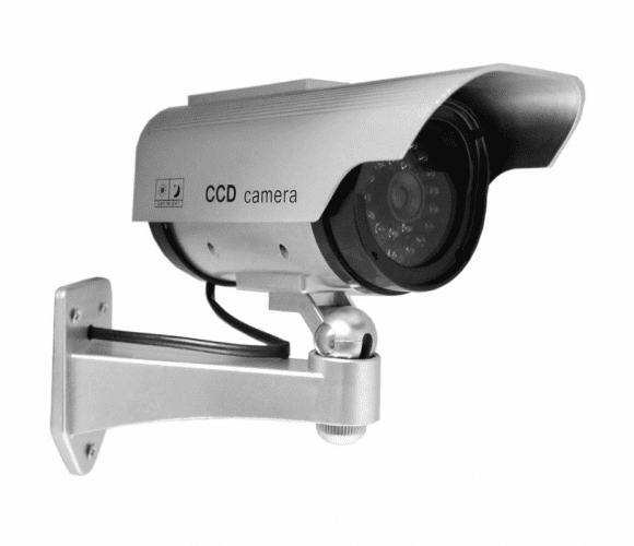 DC1100SSP 5 inch IR Dummy Camera-Outdoor Housing-Solar Powered Light By Armor