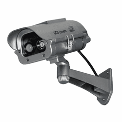DC7MSSP 7" IR Dummy Camera w/ Solar Powered Motion Strobe Light By Armor