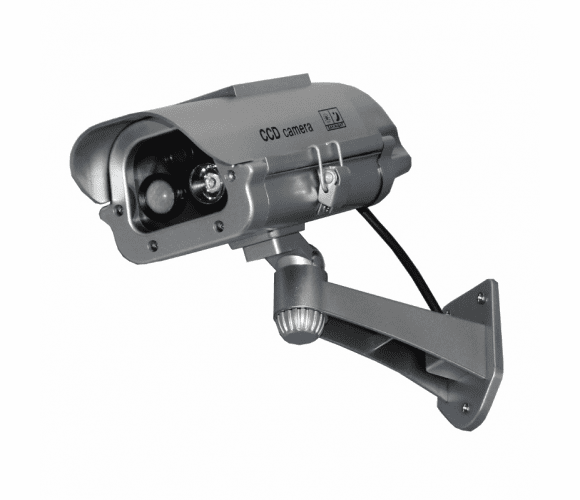 DC7MSSP 7" IR Dummy Camera w/ Solar Powered Motion Strobe Light By Armor