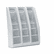 DEF52809 Multi-Tiered Desktop/Wall-Mount Literature Holders, 15-3/4w x 5d x 19-3/4h, Gray By DEFLECTO CORPORATION