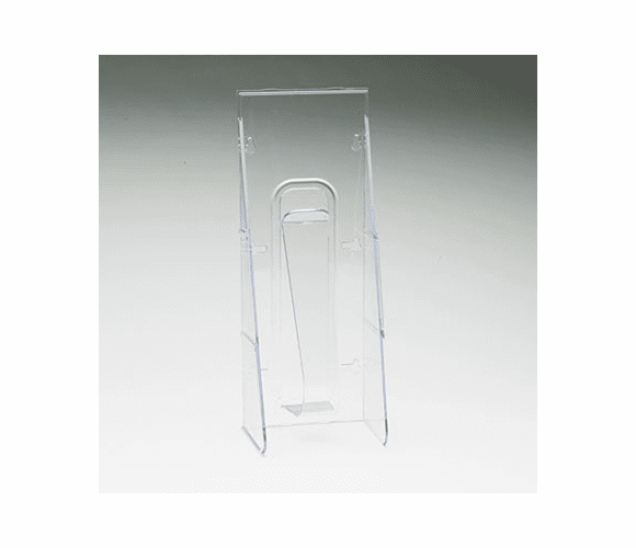 DEF55601 Stand Tall Pocket, 4-9/16w x 2-3/4d x 11-3/4h, Clear By DEFLECTO CORPORATION