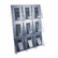 DEF56801 Multi-Pocket Wall-Mount Literature Systems, 27-3/8w x 2-7/8d x 35-1/4h, Clear/BK By DEFLECTO CORPORATION