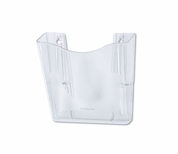 DEF63001 DocuPocket Portrait Wall File Pocket, A4/Magazines/Portfolios, Clear By DEFLECTO CORPORATION