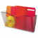 DEF63102 DocuPocket Landscape Wall File Pocket, Large Files/Tabloid, Smoke By DEFLECTO CORPORATION