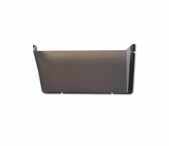 DEF63202 Unbreakable Docupocket Single Pocket Wall File, Letter, Smoke By DEFLECTO CORPORATION