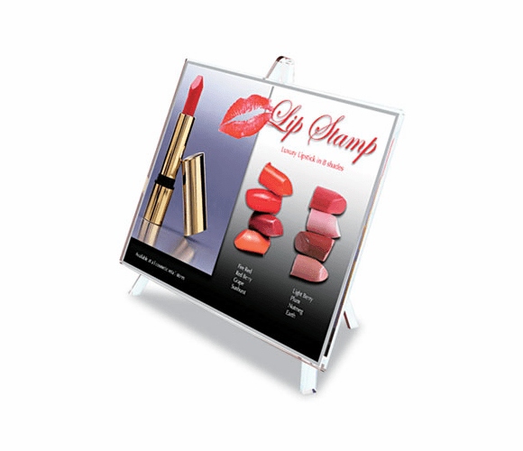 DEF690401 Superior Image Easel Back Sign Holders 11 x 8 1/2, Clear By DEFLECTO CORPORATION