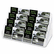 DEF70801 Eight-Pocket Business Card Holder, Capacity 400 Cards, Clear By DEFLECTO CORPORATION