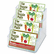 DEF70841 Four-Pocket Countertop Business Card Holder, Holds 2 x 3 1/2 Cards, Clear By DEFLECTO CORPORATION