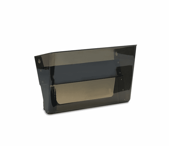 DEF73102 Letter-Size Magnetic Wall File Pocket, Letter, Smoke By DEFLECTO CORPORATION