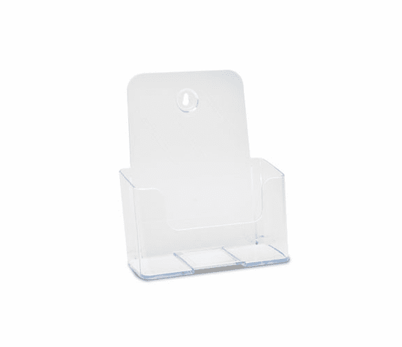 DEF74901 DocuHolder for Countertop or Wall Mount Use, 6-1/2w x 3-3/4d x 7-3/4h, Clear By DEFLECTO CORPORATION