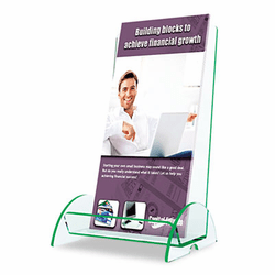 DEF775383 Euro-Style DocuHolder, 4-1/2w x 3-3/4d x 8h, Clear By DEFLECTO CORPORATION