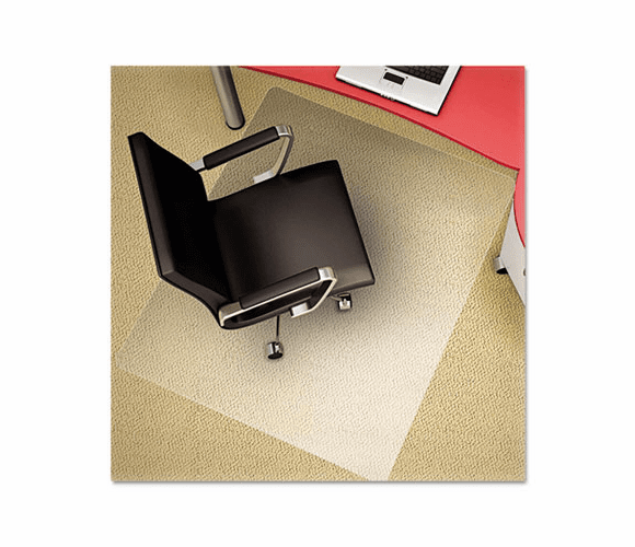 DEFCM11442FPC Polycarbonate Chair Mat, 46w x 60l, Clear By DEFLECTO CORPORATION