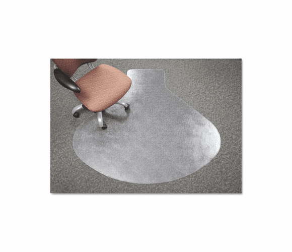 DEFCM14003K SuperMat Vinyl Chair Mat for Firm Commercial Carpets, Beveled, 60 x 66", Clear By DEFLECTO CORPORATION